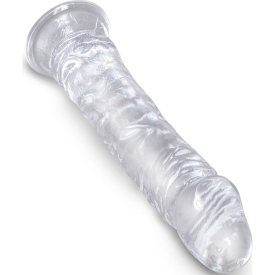 King Cock CLEAR REALISTIC PENIS 19.7 CM TRANSPARENT