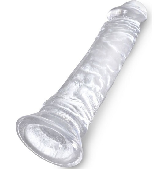 King Cock CLEAR REALISTIC PENIS 19.7 CM TRANSPARENT