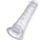 King Cock CLEAR REALISTIC PENIS 19.7 CM TRANSPARENT