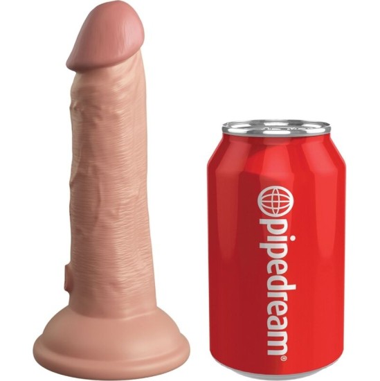 King Cock ELITE REALISTIC SILICONE DILDO 15.2 CM
