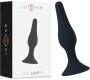 Intense Anal Toys INTENSE - ANAL LEVEL 1 10.5CM BLACK