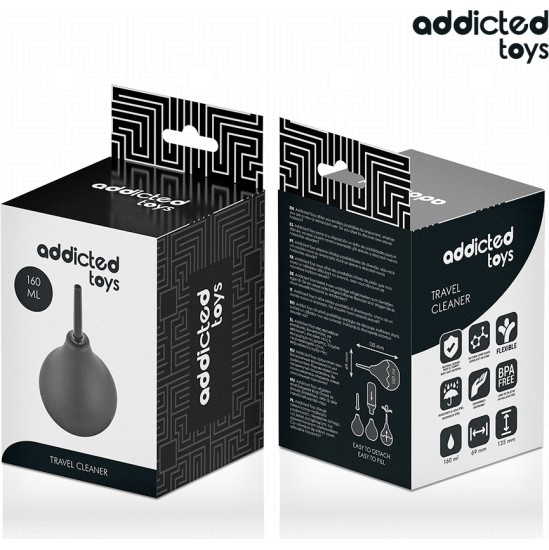 Addicted Toys TRAVEL ANAL CLEANER SIZE M 160 ML