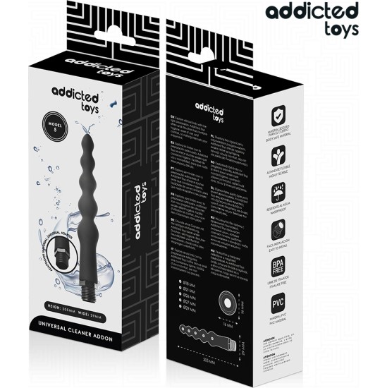 Addicted Toys ANAL CLEANER WITH UNIVERSAL ADAPTER MODEL 5