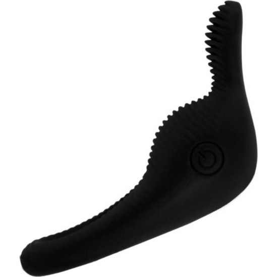 Pretty Love Male PRETTY LOVE - THIMBLE VIBRATOR RING BLACK