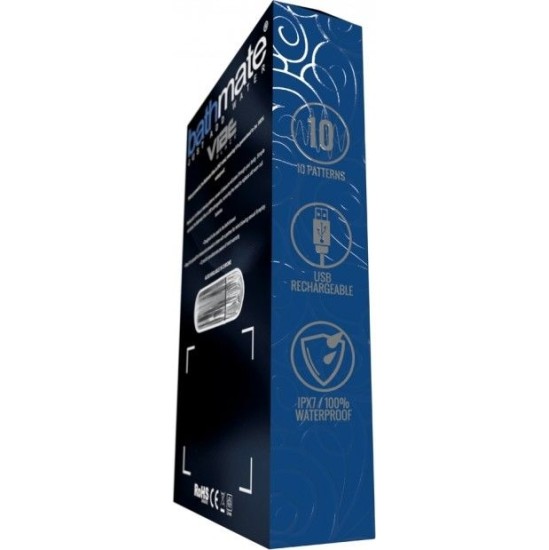 Bathmate VIBE VIBRATING BULLET SILVER