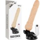 Basecock REALISTIC VIBRATOR REMOTE CONTROL FLESH 19.5 CM -O- 4 CM