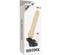 Basecock REALISTIC VIBRATOR REMOTE CONTROL FLESH 19.5 CM -O- 4 CM