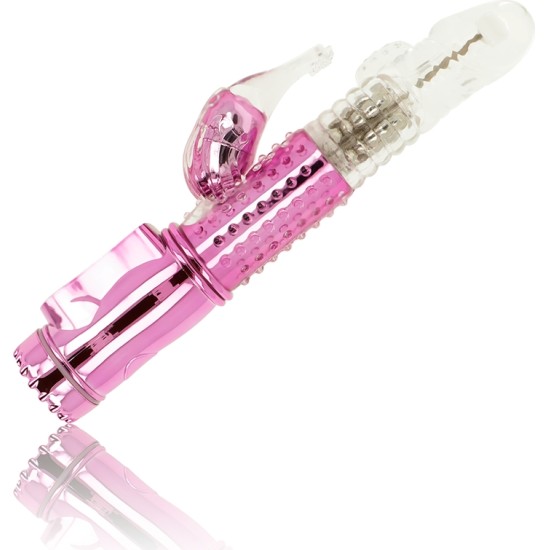 Ohmama VIBRATOR WITH ROTATION FUNCTION AND CLITORIS STIMULATOR