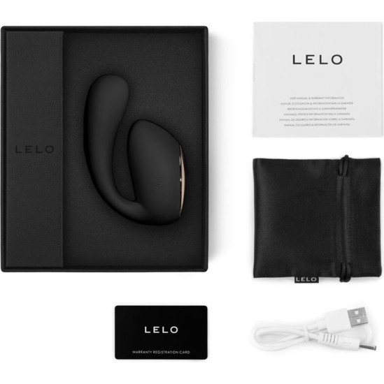 Lelo IDA WAVE COUPLES MASSAGER BLACK