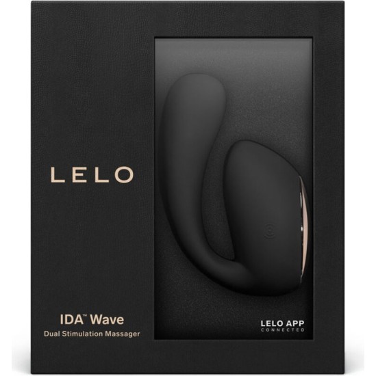 Lelo IDA WAVE COUPLES MASSAGER BLACK