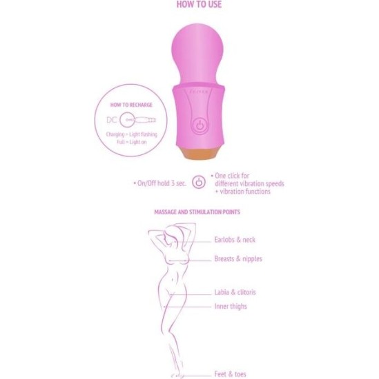 Xocoon THE TRAVELLER WAND FUCHSIA