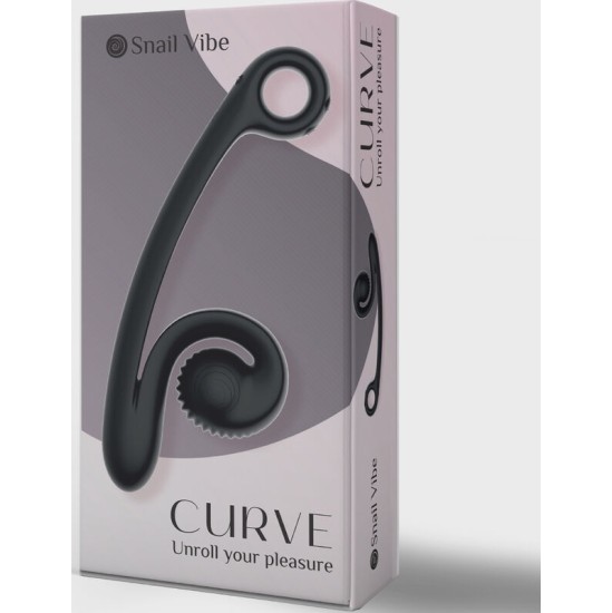 Snail Vibe CURVE VIBRATOR BLACK