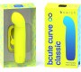 B Swish BCUTE CURVE INFINITE CLASSIC RECHARGEABLE SILICONE VIBRATOR YELLOW