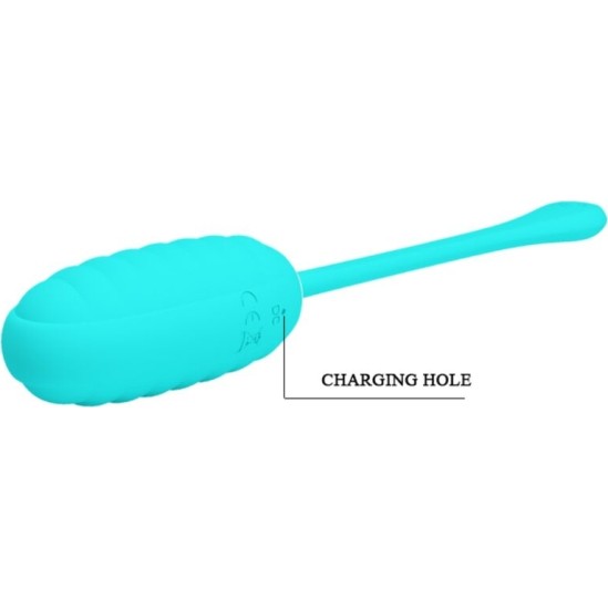 Pretty Love Smart PRETTY LOVE - KIRK RECHARGEABLE VIBRATING EGG LIGHT GREEN