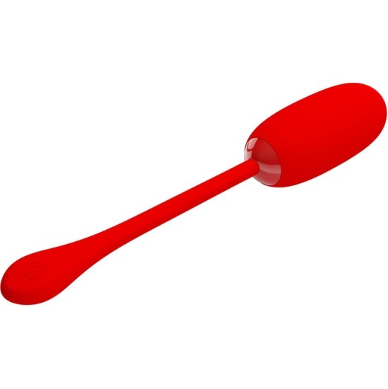 Pretty Love Smart PRETTY LOVE - JULIUS WATERPROOF-RECHARGEABLE VIBRATING EGG RED