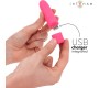 Intense Fun INTENSE - SYMONE USB RECHARGEABLE VIBRATING BULLET 8 VIBRATIONS PINK 10 X 2.2 CM