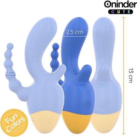 Oninder Cute LOVE 3 SOME TRIPLE VIBRATOR - FREE WORLDWIDE APP