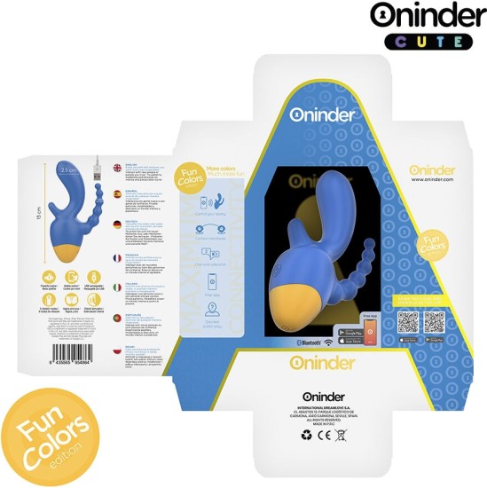 Oninder Cute LOVE 3 SOME TRIPLE VIBRATOR - FREE WORLDWIDE APP