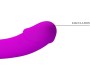 Pretty Love KELPIE DOUBLE STRAP-ON STIMULATOR PURPLE