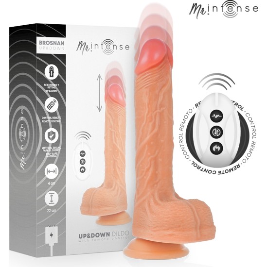 Mr. Intense MR INTENSE - BROSNAN REALISTIC PENIS REMOTE CONTROL 22 CM -O- 4 CM