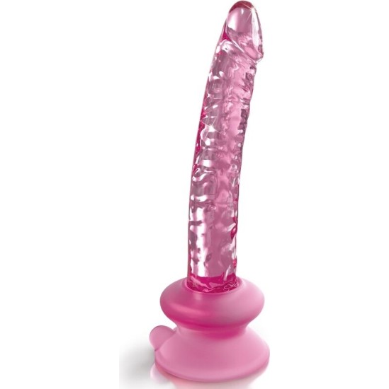Icicles N. 86 GLASS DILDO WITH SUCTION CUP