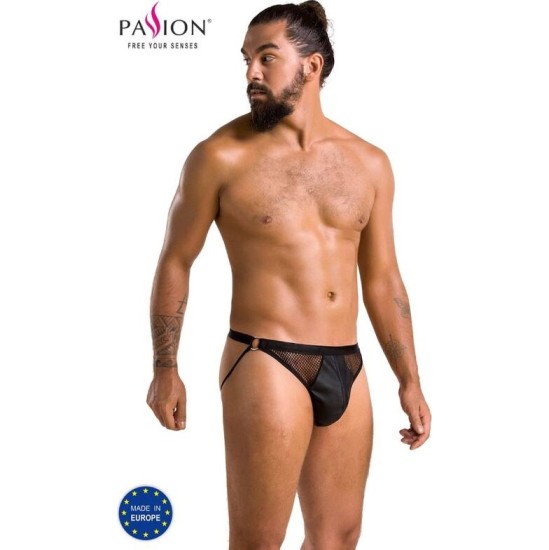 Passion Men PASSION - 034 SLIP OPEN LUKE BLACK L/XL