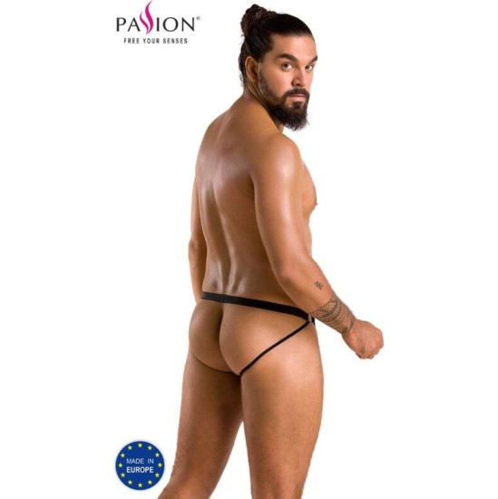 Passion Men PASSION - 034 SLIP OPEN LUKE BLACK L/XL