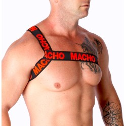 Macho Underwear MACHO - ROMAN HARNESS RED S/M