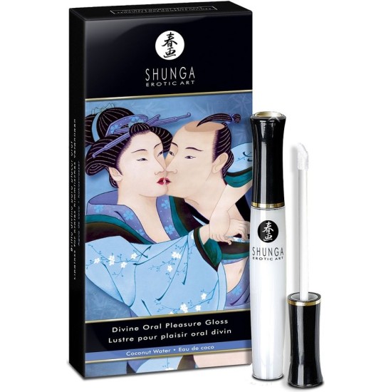 Shunga Aphrodisiacs SHUNGA - DIVINE LIP GLOSS COCONUT WATER