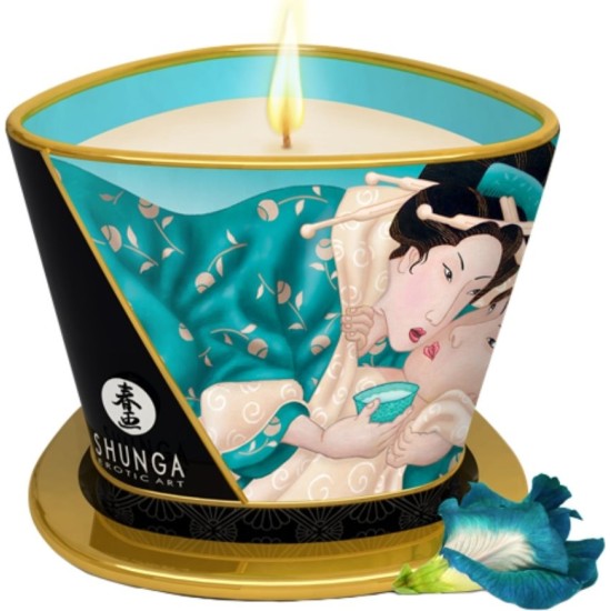 Shunga Candles SHUNGA - ISLAND BLOSSOMS MASSAGE CANDLE 170 ML