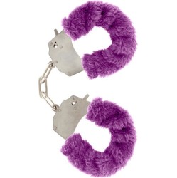 Toyjoy FURRY FUN CUFFS BONDAGE PURPLE