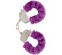 Toyjoy FURRY FUN CUFFS BONDAGE PURPLE