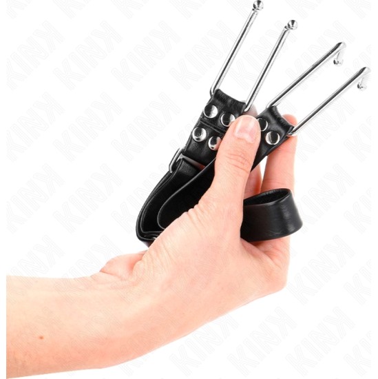 Kink Collar & Gag KINK - METAL HOOK GAG ADJUSTABLE 36-52 CM