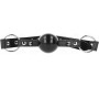 Kink Collar & Gag KINK - BALL 4 CM GAG WITH TIP RIVET AND SNAP LOCK 65 x 2 CM