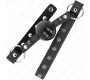 Kink Collar & Gag KINK - BALL 4 CM GAG WITH TIP RIVET AND SNAP LOCK 65 x 2 CM