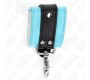 Kink Wrist Restraint KINK - PREMIUM LOCKABLE WRIST RESTRAINTS BLACK / BLUE ADJUSTABLE 21-28 CM X 5.5 CM