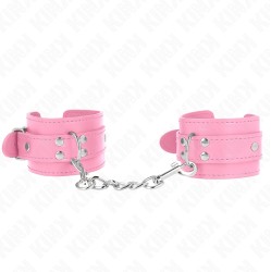 Kink Wrist Restraint KINK - SIMPLE WRIST RESTRAINTS PINK ADJUSTABLE 20-23 CM X 5.5 CM
