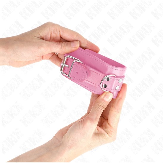 Kink Wrist Restraint KINK - SIMPLE WRIST RESTRAINTS PINK ADJUSTABLE 20-23 CM X 5.5 CM