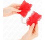 Kink Wrist Restraint KINK - LACE ELASTIC WRIST RESTRAINTS RED