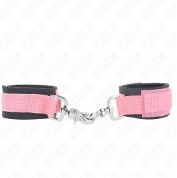 Kink Wrist Restraint KINK - ADJUSTABLE NEOPRENE WRIST RESTRAINTS PINK ADJUSTABLE 22-34 CM