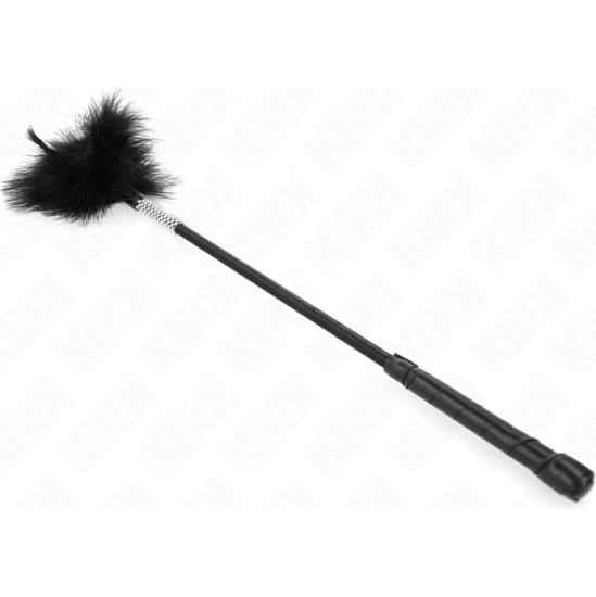 Kink Impact & Touch KINK - TICKLE FEATHERS WITH RHINESTONE HANDLE 50 CM