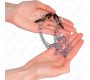 Kink Nipple Grip KINK - NIPPLE CLAMPS WITH 3 CHAINS SILVER 20/23/28 CM