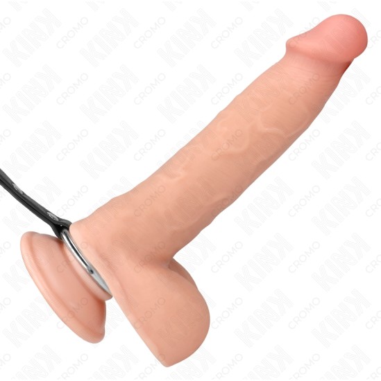 Kink Ring Power KINK - METAL PENIS RING WITH CHAIN AND ADJUSTABLE NIPPLE CLAMPS