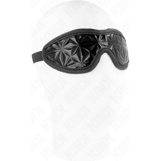 Kink Masked Allure KINK - BLACK DIAMOND PATTERN HEADBAND 20.5 x 6 CM