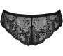 Livco Corsetti Panties LIVCO CORSETTI FASHION - LOVE STORY LC 90679 PANTY CROTCHLESS BLACK