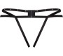Livco Corsetti Panties LIVCO CORSETTI FASHION - NOMADE THONG CROTCHLESS BLACK