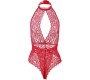 Subblime Bodystockings SUBBLIME - 953881 OPEN CUP BODYSUIT RED L/XL