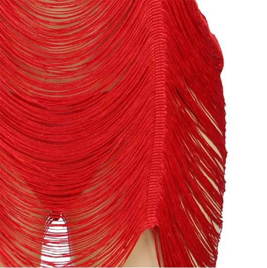 Subblime Sets SUBBLIME - 954253 STRAPPY DRESS + THONG RED L/XL