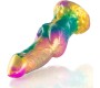 Epic IRIS DILDO WITH RAINBOW TESTICLES OF PLEASURE