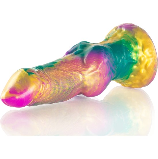 Epic IRIS DILDO WITH RAINBOW TESTICLES OF PLEASURE